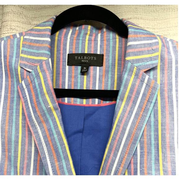 Vineyard Vines Women's Striped Blazer - Multicolor - Picture 3 of 14